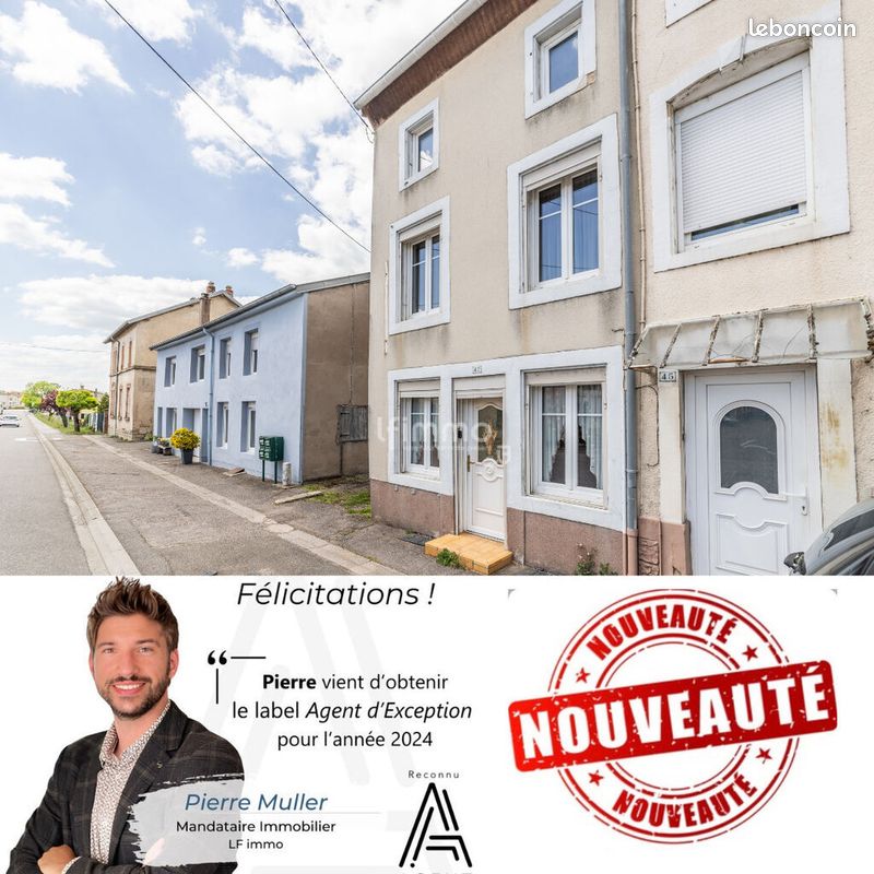 Maison 4 pièces 141 m² · à Maizières-lès-Vic · 141 m² · 75 000 €
