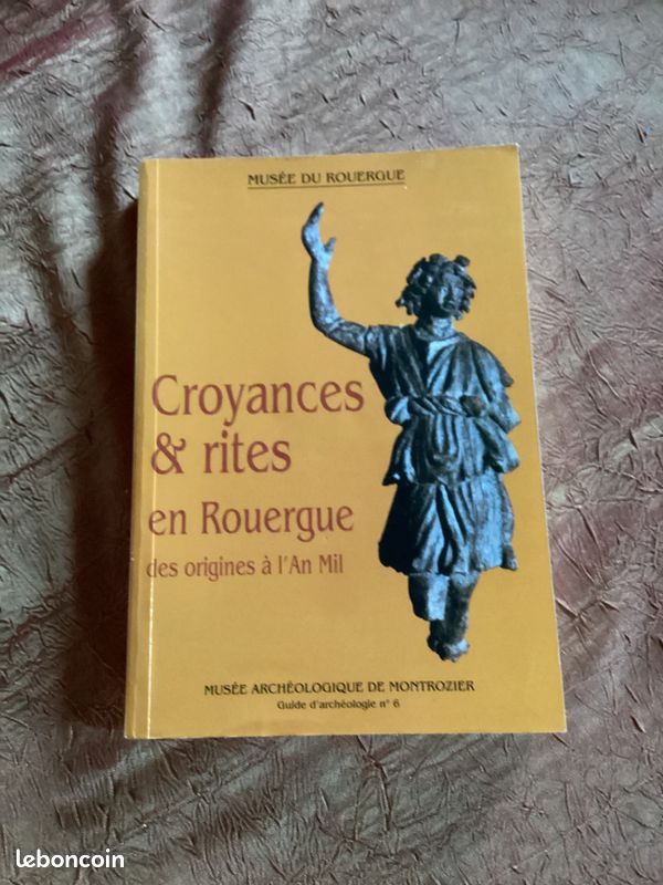 Livre croyances & rites en Rouergue musée du Rouergue (image 1)