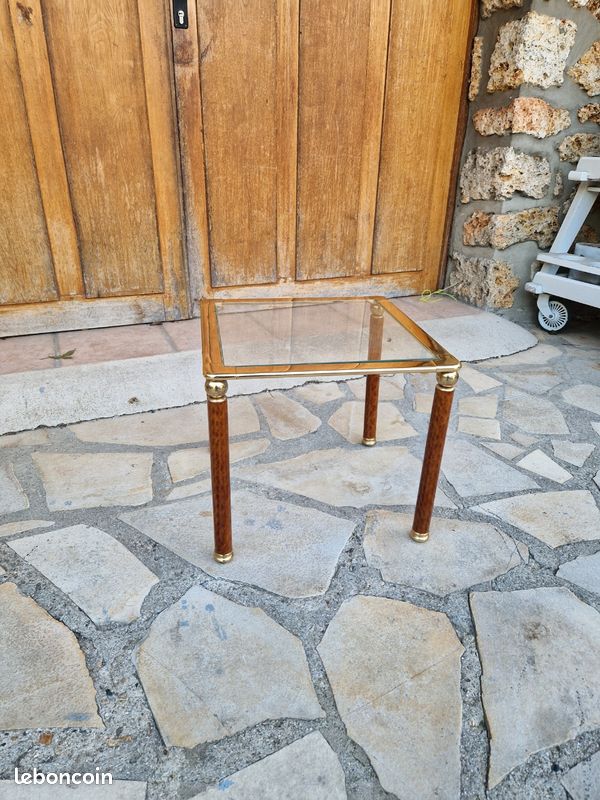 Table basse d appoint Lancel vintage (image 1)