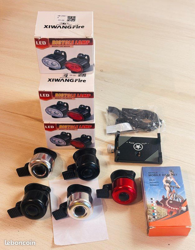 Je vends un lot d’accessoires Neuf pour vélo (image 1)
