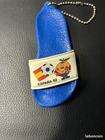 Porte-clés Vintage Coupe Du Monde 1982 – Espagne – Mascotte Naranjito – Rare