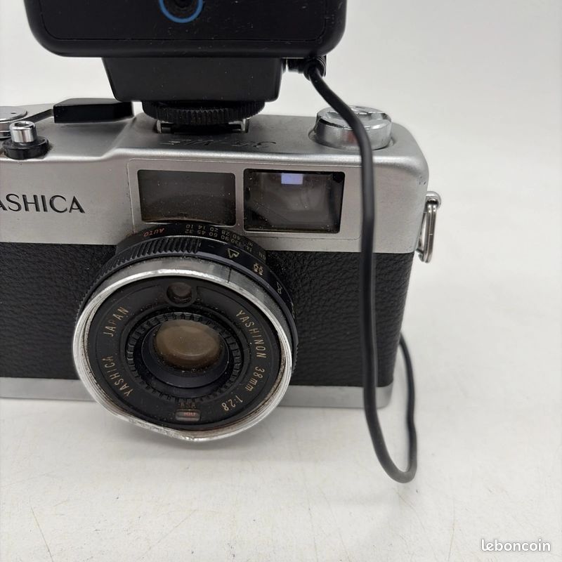 Appareil Photo Yashica ME-1 35 Mm – Objectif 38 Mm F2.8 – Flash, étui