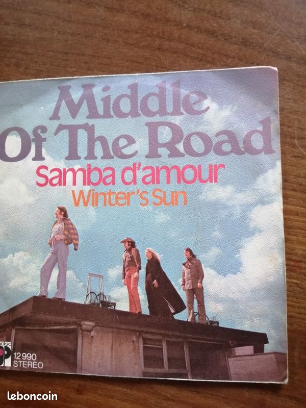 Disque vinyle 45 tours middle of the road (image 1)