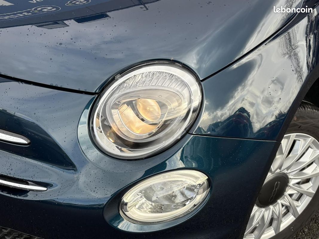 FIAT 500 Hybrid 70 avec Toit pano, Apple Car Play et Jantes alu 15\' (image 3)