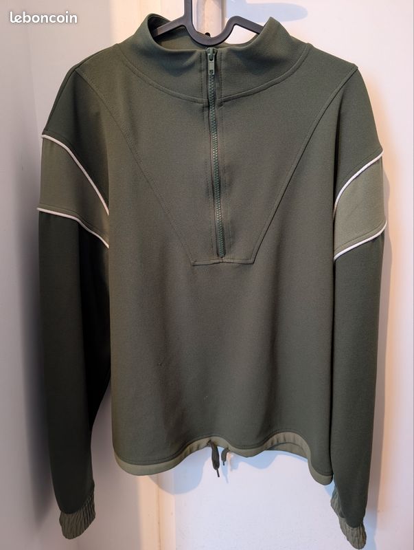 Pull Zara vert oversize (image 2)