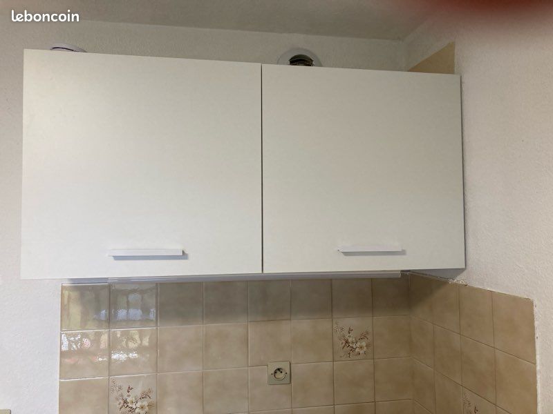 Placard mural cuisine blanc (image 1)