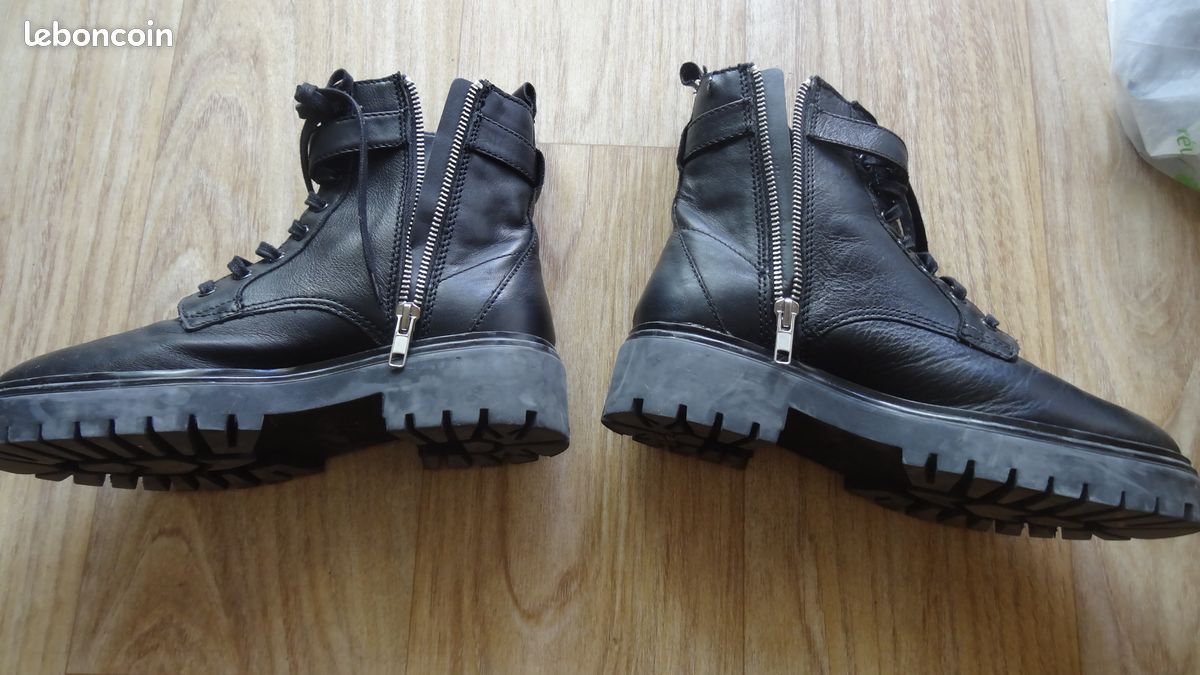 Bottines femmes cuir 37 (image 3)