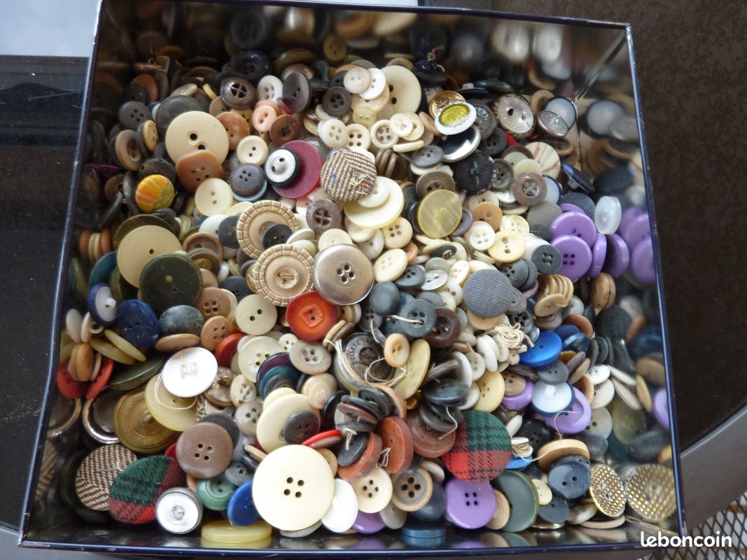 Boutons de mercerie - Loisirs créatifs