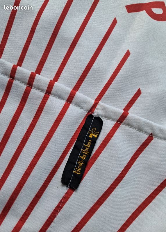 MAILLOT DE VELO VINTAGE MERCI MIKO LAINE - MERCIER - 92400 - Troc Vélo