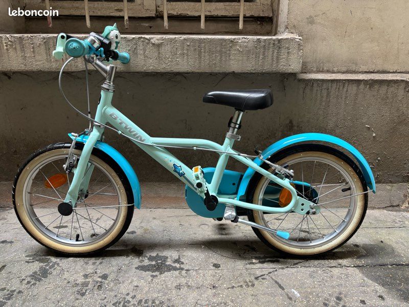 Velo BITWIN 500 Blue Princess 4-6 ans 16 pouces (image 2)