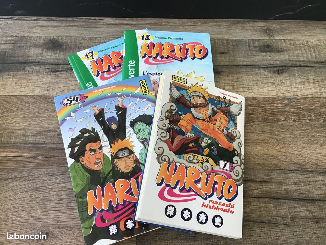 Lot 4 Mangas Naruto (image 2)