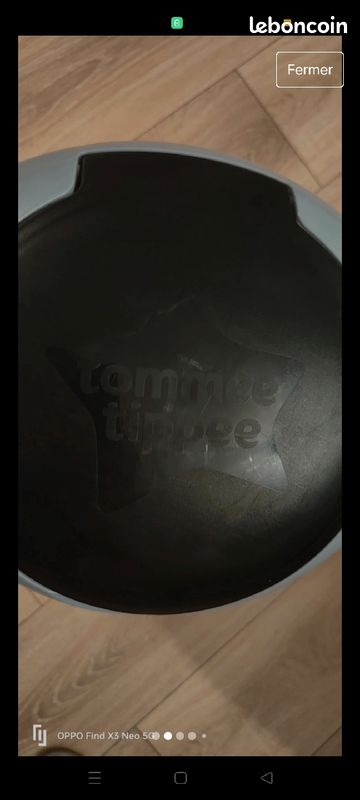 Poubelle à couches Tommee tippee + recharge neuve (image 2)