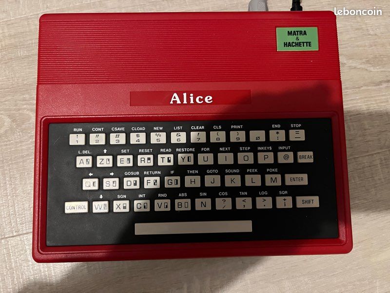 Ancien Jeu Ordinateur ALICE - Matra Hachette - ANNEXION