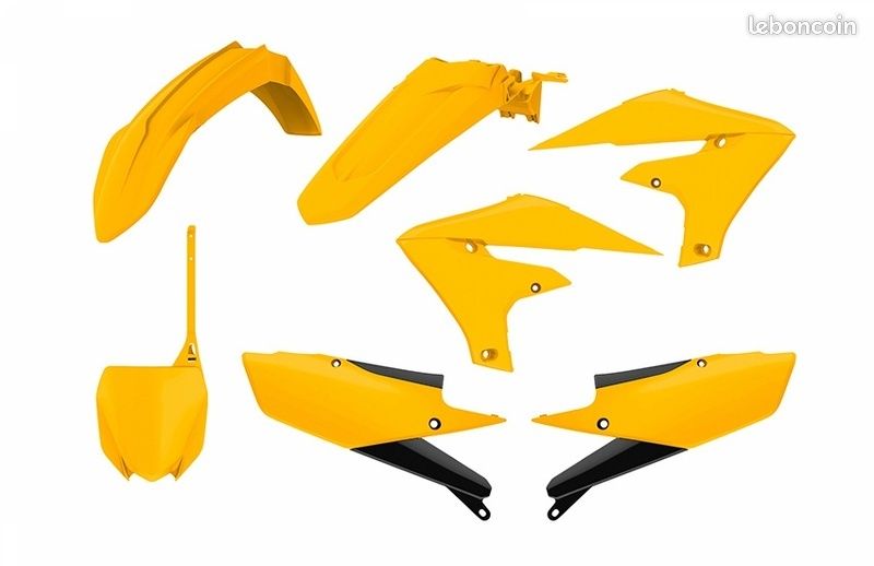 YAMAHA 250 YZF 2019 à 2023 & 450 YZ-F 2018 à 2022 - Kit carénages plastique NEUF (image 1)