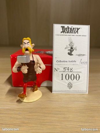 Figurine Pixi Astérix - Cétautomatix Le Forgeron - Réf 6522 - Tirage 1000 Ex