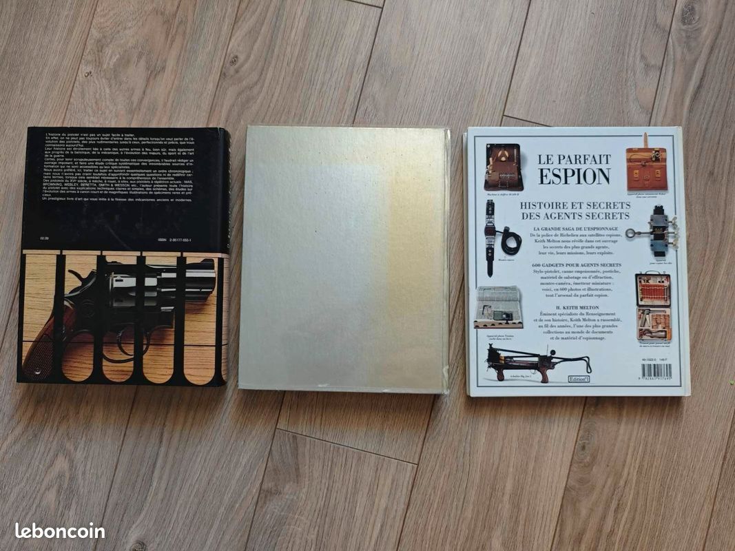 Lot de 3 livres sur les pistolets et l’espionnage (image 2)