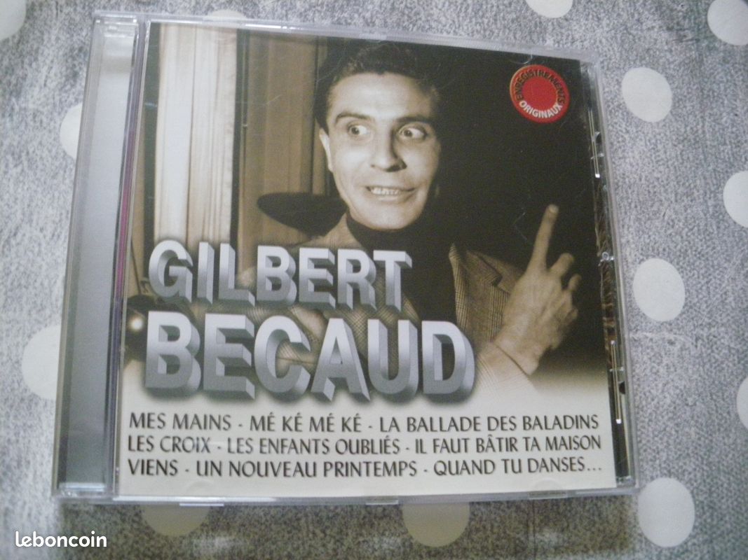 CD de Gilbert Becaud - CD - Musique
