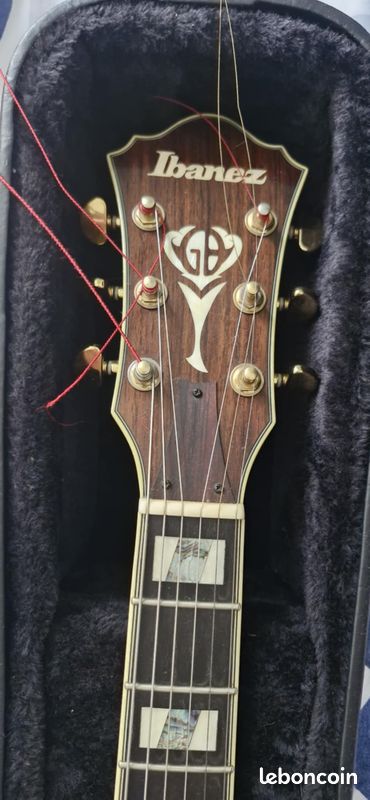 Guitare jazz, ibanez, GB 30 vys (image 9)