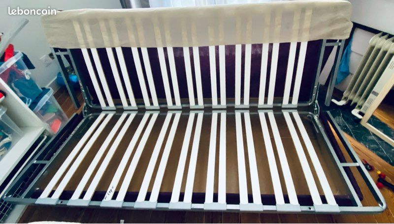 Canapé Clic clac 140x190 matelas BULTEX (image 2)