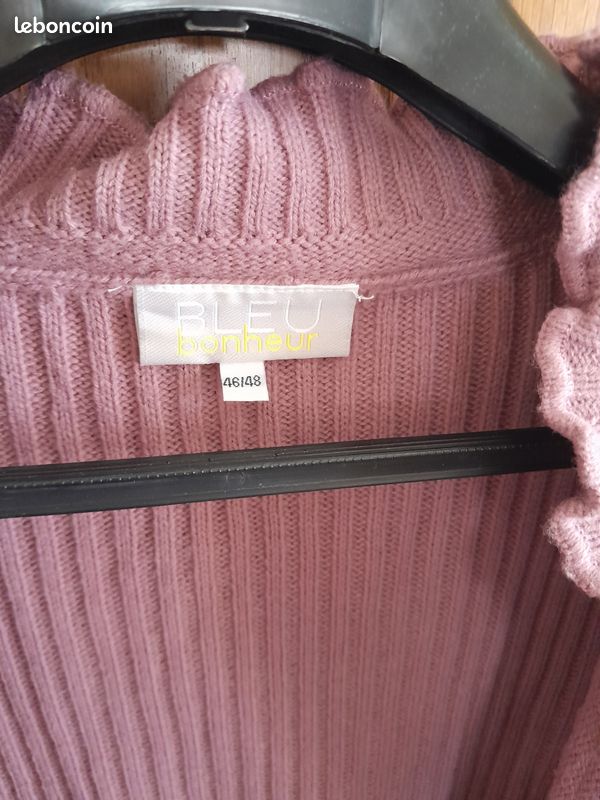 Gilet femme rose 46/48 (image 3)