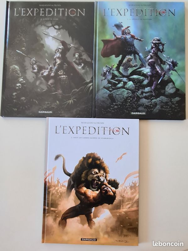 Bd- trilogie l'expédition - R Marazano / M. Frusin (image 1)