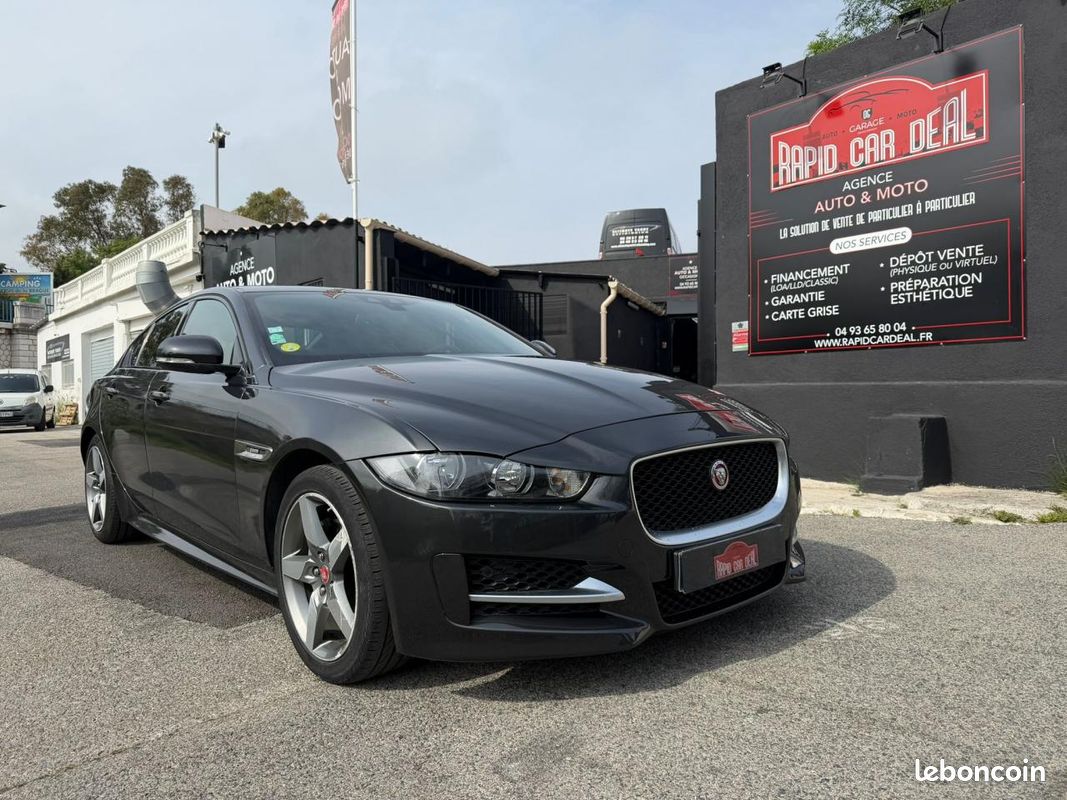 JAGUAR XE 2.0 D - 180 - BVA - AWD BERLINE R-Sport PHASE 1 (image 1)