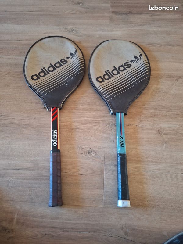 Valisette Vintage Transport Tennis + 2 Raquettes Anciennes