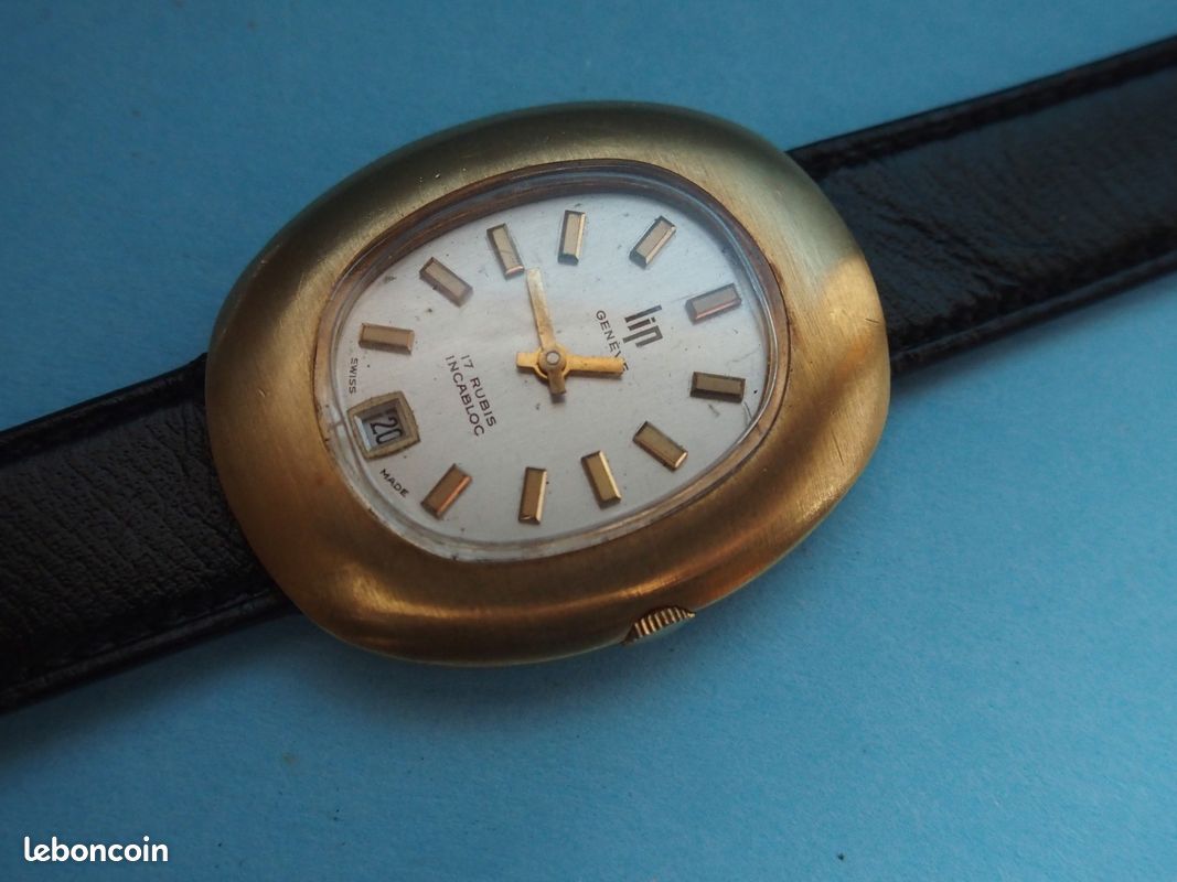 Montre Lip Vintage Pour Femme - Occasion - Pièce Rare Et élégante