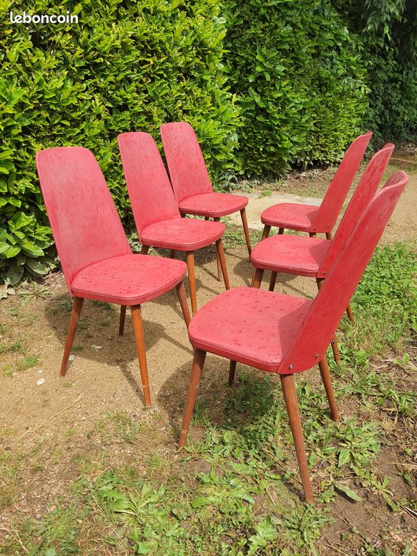Chaises Scandinave 1960 (image 1)