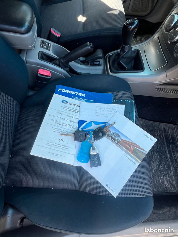 Subaru Forester dans l’etat controle technique en photos 2.0X AWD 158 ch – 2007 – 149 665 km – Dépôt-Vente – Carnet d'entretien (image 6)