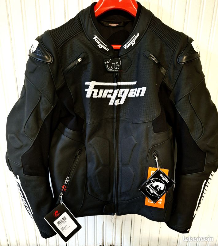 Moto Cuir Blouson Moto Ã©tÃ© Homme Furygan Furygan Raptor Evo