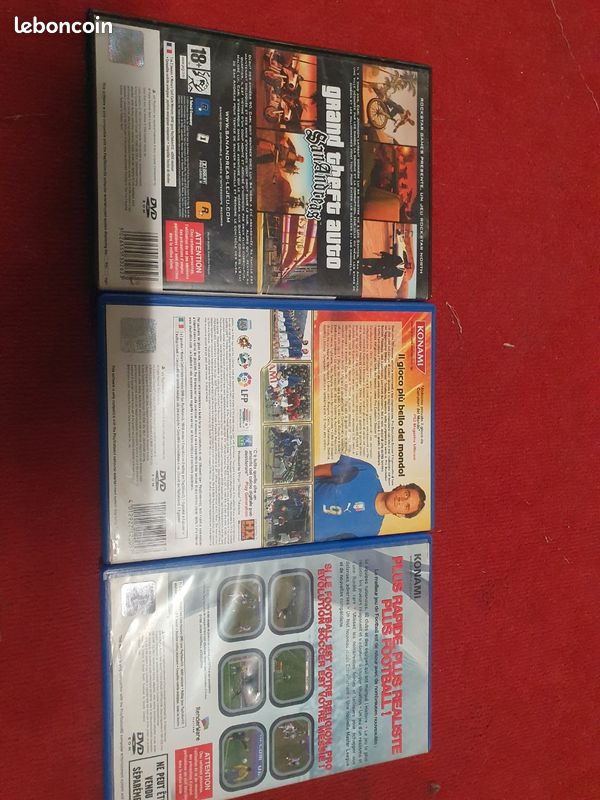 Lot De Jeux PS2 – Grand Theft Auto, Pro Soccer, Chevaliers Du Zodiaque Et Plus (État Bon)