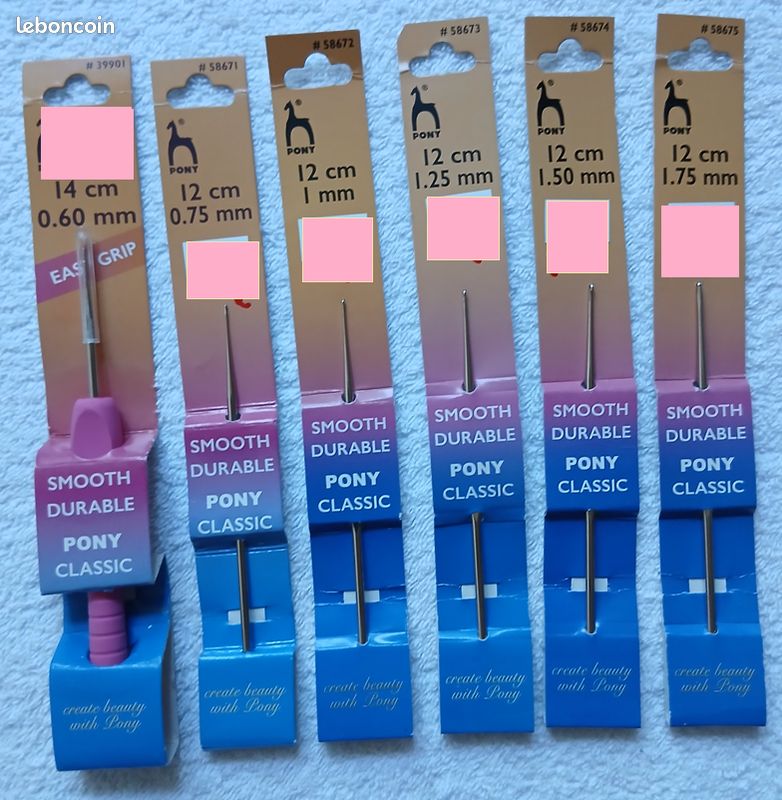 Crochets acier, plastique, alu, bambou (image 1)
