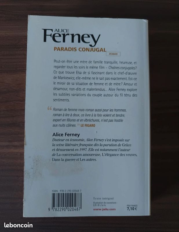 Livre de poche Paradis conjugal (image 2)
