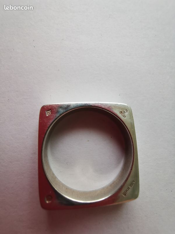 Bague dinh van argent 925 serie 1970 (image 1)