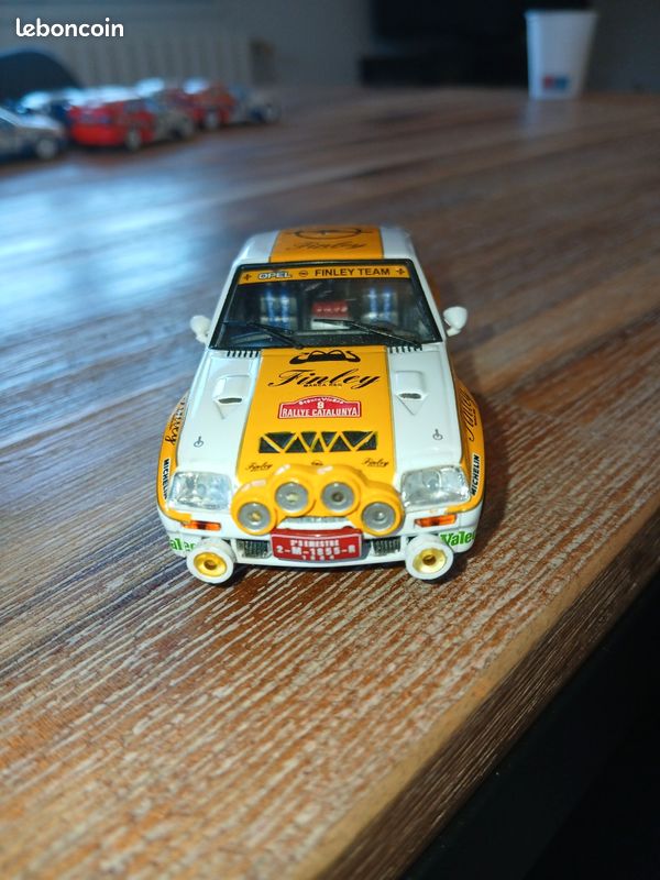 2 Opel Manta A Miniatures 1:43 - Pilen/Artec - Occasion Vitrine 40 Ans