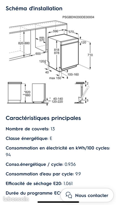 Lave vaisselle (image 4)