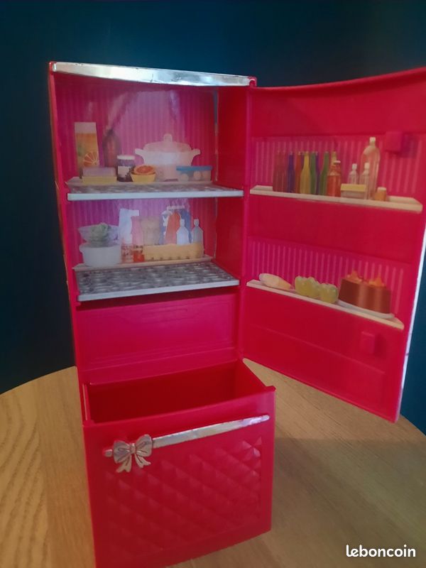 Frigidaire Barbie Vintage 1978 Par Mattel – Jouet De Cuisine Miniature