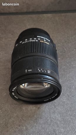 Objectif Sigma 18 200 pas cher - Meilleures ofes sur le neuf et l'occasion