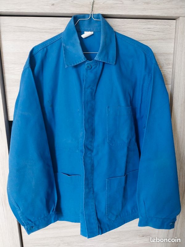 Veste bleu de travail - T. 48 (image 1)
