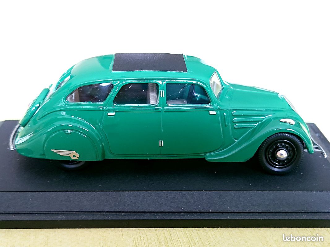 Peugeot 402 Andreau Miniature Miniroute 1/43 – Collection Voiture Ancienne, échelle 1:43