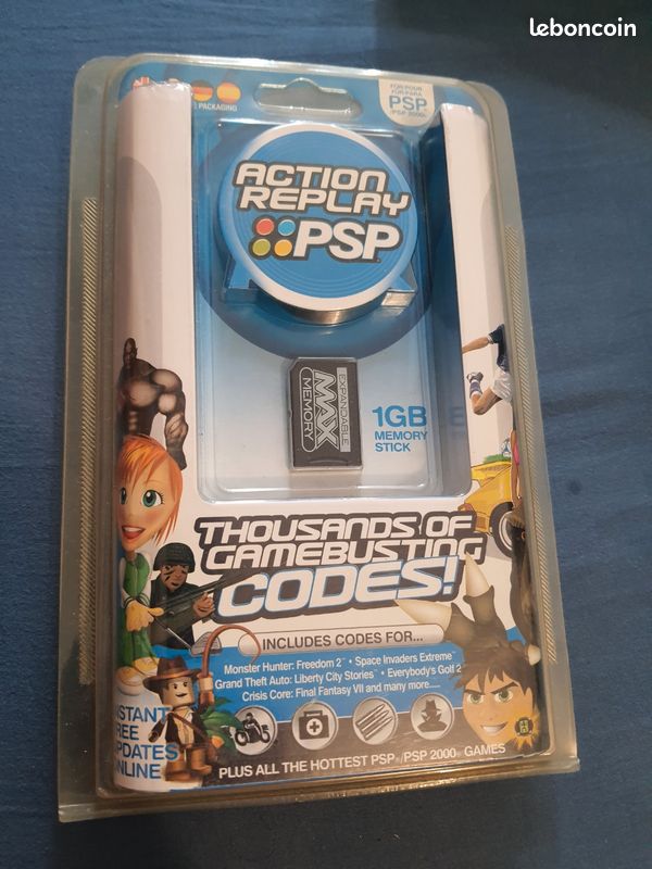 Action replay psp neuf - Consoles
