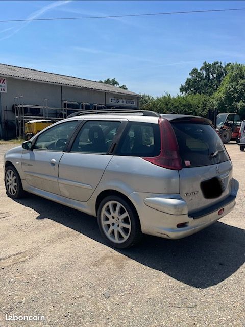 Toutes pièces PEUGEOT 206 SW 2.0 HDi 90 RHY EZR Gris Aluminium Quiksilver (image 4)
