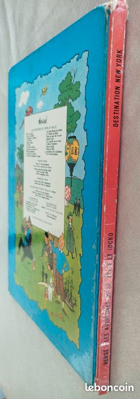 BD Hergé : Jo, Zette et Jocko - Destination New York (image 3)