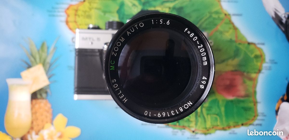 Appareil Photo Argentique Praktica MTL5 + 2 Objectifs - Pour Pièces Ou Collection