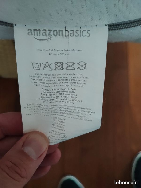 Matelas Amazon Basic (image 3)