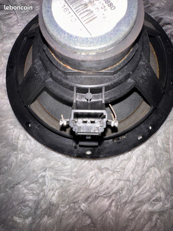 Haut-parleurs d’origine Peugeot 206 – lot complet (image 3)