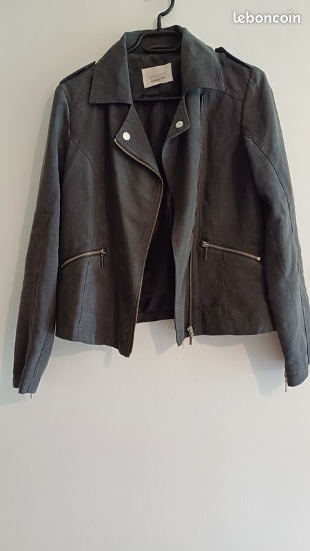 Veste effet daim (image 1)