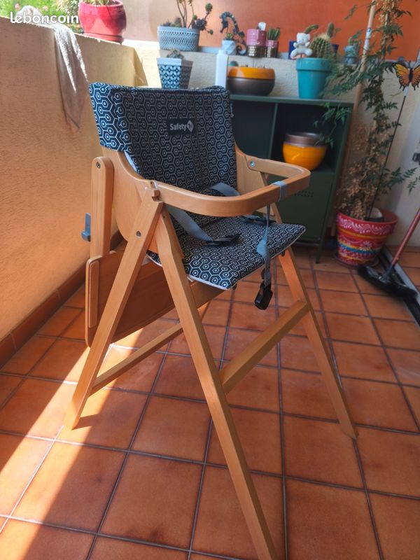 Chaise haute pliante (image 3)