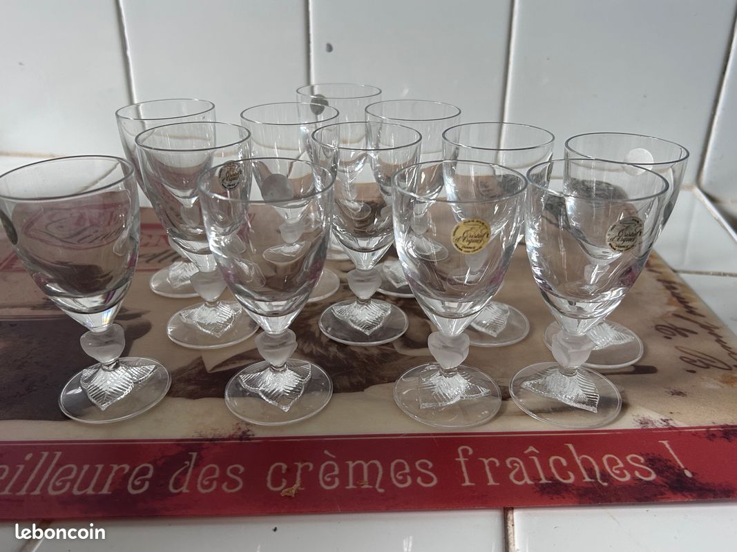 Verres à liqueur Cristal d'Arques (image 3)